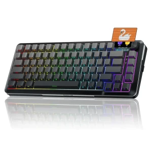 کیبورد بی سیم گیمینگ ردراگون مدل FLEKACT K708 GG PRO RGB